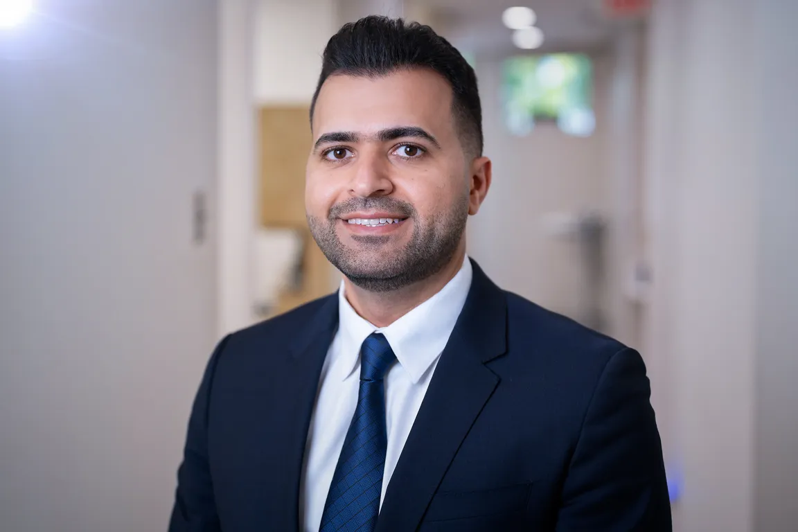 Portrait of a dentist inside Mount Prospect Dental Care